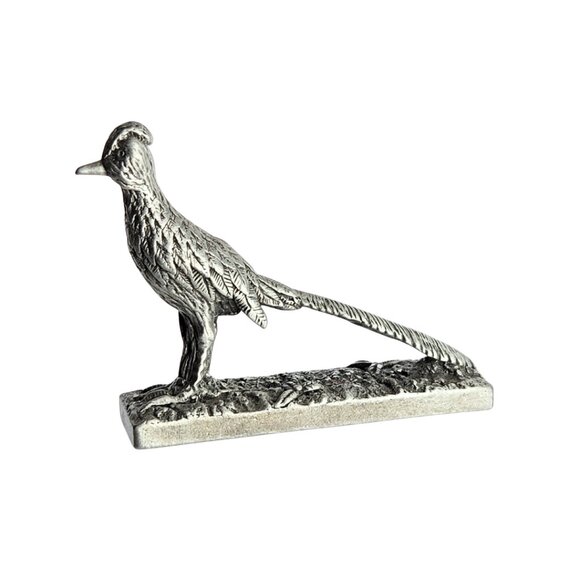 W.A.P.A Wales Association of Pewter Workers Roadrunner Figure Made In UK - Picture 4 of 4